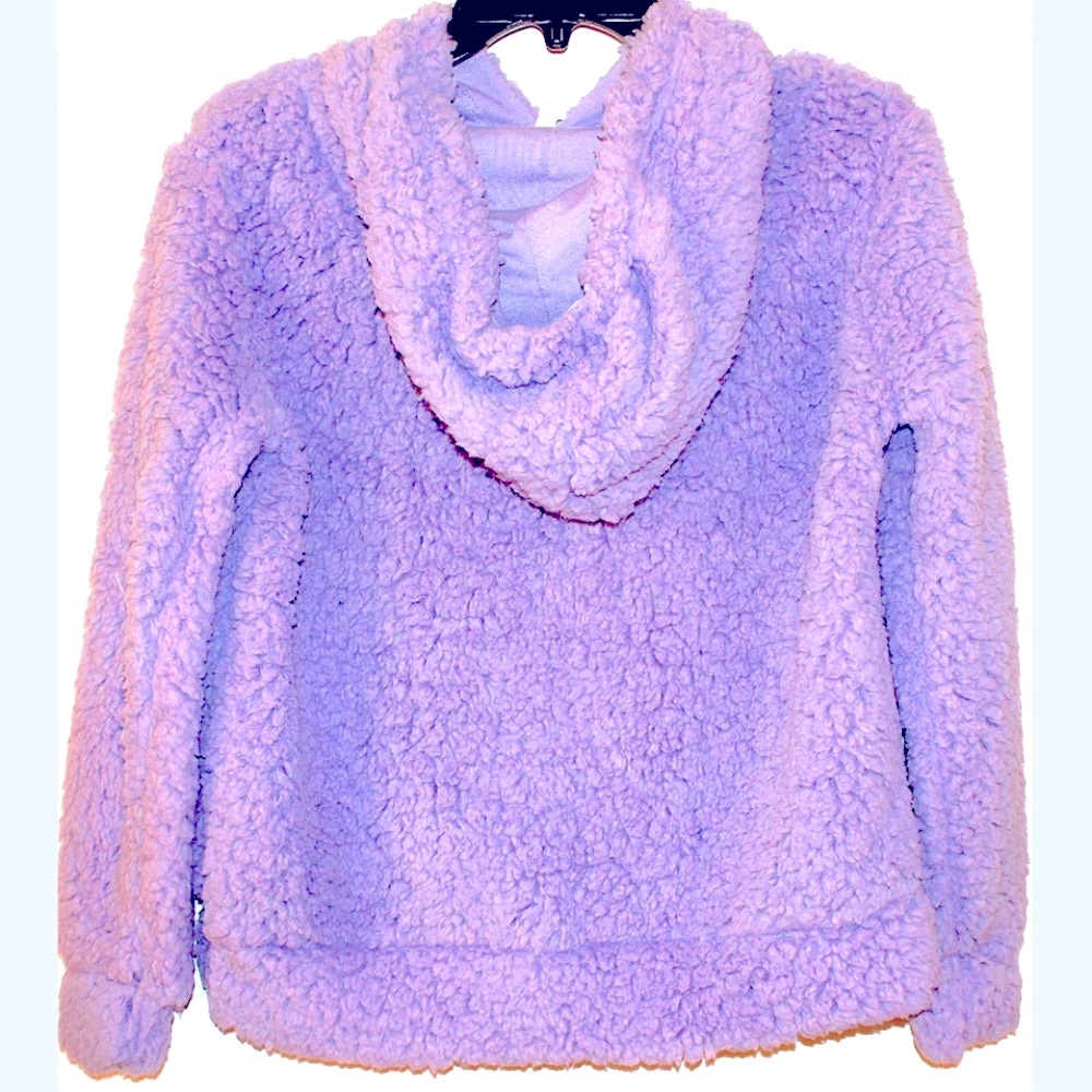 Hippie Rose soft Juniors Hoodie Fleece size M - Picture 4 of 9